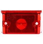 Truck-Lite 13 Series 1 Bulb Red Rectangular Incandescent Marker Clearance Light Kit 12V ECE European Approved - 13011R