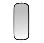 Truck-Lite 7 x 16 in. Black Steel West Coast Mirror - 97650