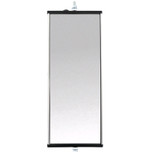 Truck-Lite 6 x 16 in. Silver Aluminum Economy West Coast Heated and Lighted Mirror - 97630