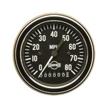 ISSPRO Speedometer Gauge 3 3/8 in. 80mph - R8480MC