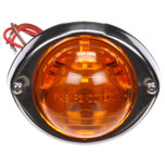 Truck-Lite 26 Series Yellow Round 1 Bulb Incandescent Marker Clearance Light 12V - 26390Y