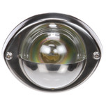Truck-Lite Clear Round 1 Bulb Incandescent Stepwell Light 12V - 26393C