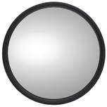 Truck-Lite 6 in. Black Steel Round Convex Mirror - 97820