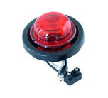 Truck-Lite LED Red 10 Series Marker and Clearance Grommet Kit with PL-10 Connector - Bulk Pkg - 10075R3