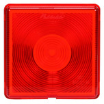 Signal-Stat Red Square Acrylic Snap-Fit Replacement Lens for Direction Indicator Lights - 8006 by Truck-Lite