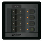Blue Sea Systems Power Distribution Panel 12 Volt DC with 4 Positions - 1216