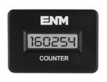 ENM LCD EEPROM Memory Counter 4.5 to 60V DC with Reset Option and No Holes - Rectangular Case - C44F65C