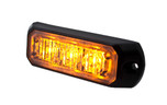 Hella 12-24V Amber MS3 Mini LED Lighthead - H22891001