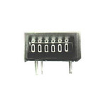 ENM 6-Digit Magnetic Proof Electrical Counter II 6V DC - PCB Mount - E8E610RR