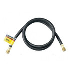 Yellow Jacket PLUS II Heavy Duty Combination Charging/Vacuum Hose 75 ft. D-900 Black 5/8 in. x 5/8 in. - 16175
