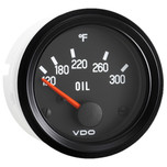 VDO Cockpit 300F Electric Oil Temperature Gauge 12V Use with VDO Sender - 310 012