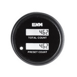 ENM 6-Digit Dual LCD Maintenance Electronic Counter 10-40V DC - PC1210F0