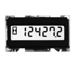 ENM 6-Digit LCD Hour Meter 4.5-28V DC - Black Bezel - T1101AB