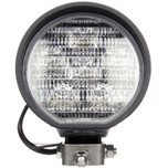 Truck-Lite 4 in. 81 Series 6 Diode 500 Lumen Black Round LED Work Light 12V - 81360