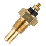 VDO 300F/150C Temperature Sender 6-24V with Knurled Nut Connection and 1/4-18NPTF Thread - 323-058