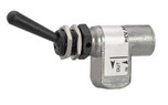 MEI Air Operated Control Switch with Black Toggle Plastic Lever and 1/8 in. NPT Thread - 2026
