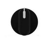 Red Dot Control Knob - 5 per Package - 71R4065 / RD-5-9133-0M