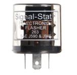 Signal-Stat 10 Light Electro-Mechanical Plastic Flasher Module 60-120fpm 12V - 263 by Truck-Lite