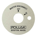 Pollak Face Plate for Battery Master Disconnect Switches - Bulk Pkg - 51-322