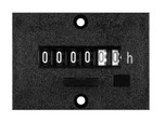 ENM 6-Digit Resettable DC Hour Meter I 6V DC/2W - Panel Mount with 2 Hole Flange - T34BJ610D