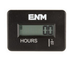ENM 6-Digit Epoxy Encapsulated EEPROM Memory LCD Hour Meter 4.5 - 60V DC/AC - Rectangular Case Mount without Holes - T44D65A