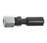 MEI Compression Straight Reduced Dia. Steel Fitting No. 8 x Hose No. 8 without Port - 4491SR