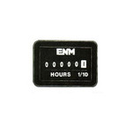 ENM 6-Digit Quartz AC Hour Meter II 230V AC - Panel Mount - T51D1