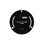 ENM 6-Digit Engine Powered Hour Meter II Magneto 4 - 15V AC with 3-Hole Panel Mount - Round Bezel - T60B91