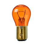 Hella S8 Amber Miniature Bulb 12V 27/8W BAY15d Base - Bulk Pkg - 1157NA