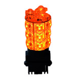 Heavy Duty Lighting 3157 Style 13 LED Two Function Amber Replacement Bulb - HD3157YSD