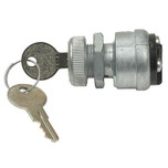 Pollak 3-Position Ignition Starter Switch with Momentary Start and Universal Type Die-Cast Housing - 31-192P