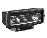 JW Speaker Model 9800 12-24V DOT High/Low LED Headlight with Black Housing and Bezel - 2 Light Kit - 0550061