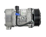 QCC Compressor Model QP7H15 12V R134a with 119mm 8Gr Clutch and GQ Head - MEI 5365Q