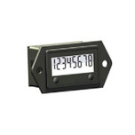 Trumeter Model 3400 Electronic LCD AC/DC Counter 2-Hole Case 1/4 in. Spade Terminals Remote Reset - 3400-0010