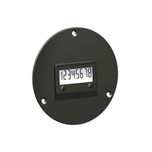 Trumeter Model 3410 Electronic LCD AC/DC Hour Meter Three Hole Case 1/4 in. Spade Terminals Remote Reset - 3410-1010