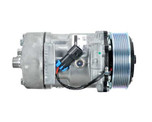 Sanden Compressor Model SD7H15HD 12V R134a with 119mm 8Gr Clutch and KC Head - MEI 54667