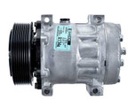Sanden Compressor Model SD7H15HD 12V R134a with 119mm 8Gr Clutch and GH Head - MEI 54775