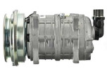 Seltec/Valeo Compressor Model TM16HD/HS 12V R134a with 4.9 in. 1Gr Clutch and D Head - Ear Mount - MEI 5793