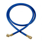 Yellow Jacket R410A-36 Europe Plus II Blue Hose 36 in. with 1/4 in. Female Flare and 5/16 in. Female Flare Angled - 21423