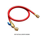 Yellow Jacket HBVV-1200 1/4 in. PLUS II Red Hose 100 ft. with Compact Ball Valve - 29799