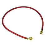 Yellow Jacket R410A-36 Europe Plus II Red Hose 36 in. with 1/4 in. Female Flare and 5/16 in. Female Flare Angled - 21463