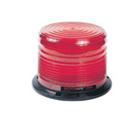Meteorlite 22010 Series Red Low Profile Strobe Light 12-24VDC - Permanent Mount - SY22010L-R by Superior Signal 
