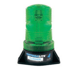 Meteorlite ML4 Series Green Flasher 12-24VDC - Permanent Mount - SY364002-G by Superior Signal 