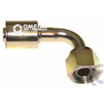 Omega 90 Deg. Fitting No. 12 Female O-Ring x No. 12 Beadlock - 35-S1324