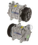 Seltec Compressor Model TM-08HS 12V with 123mm Clutch and Vertical O-Ring Fitting - 20-42040 by Omega