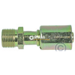 Omega Straight Bulkhead Fitting No. 10 MIO x No. 10 Beadlock - 35-S1803