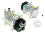 Seltec Compressor Model TM-15HS 24V with 123mm Clutch and Vertical O-Ring Fitting - 20-45131 by Omega