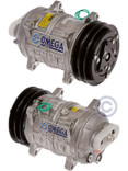 Seltec Compressor Model TM-16HS 24V with 132mm Clutch and Pad Fitting - 20-46312 by Omega