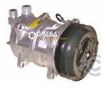 Seltec Compressor Model TM-16HS 12V with 125mm Clutch and Vertical O-Ring Fitting - 20-46321 by Omega