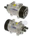 Seltec Compressor Model TM-16HS 12V with 135mm Clutch and Horizontal O-Ring Fitting - 20-56380 by Omega